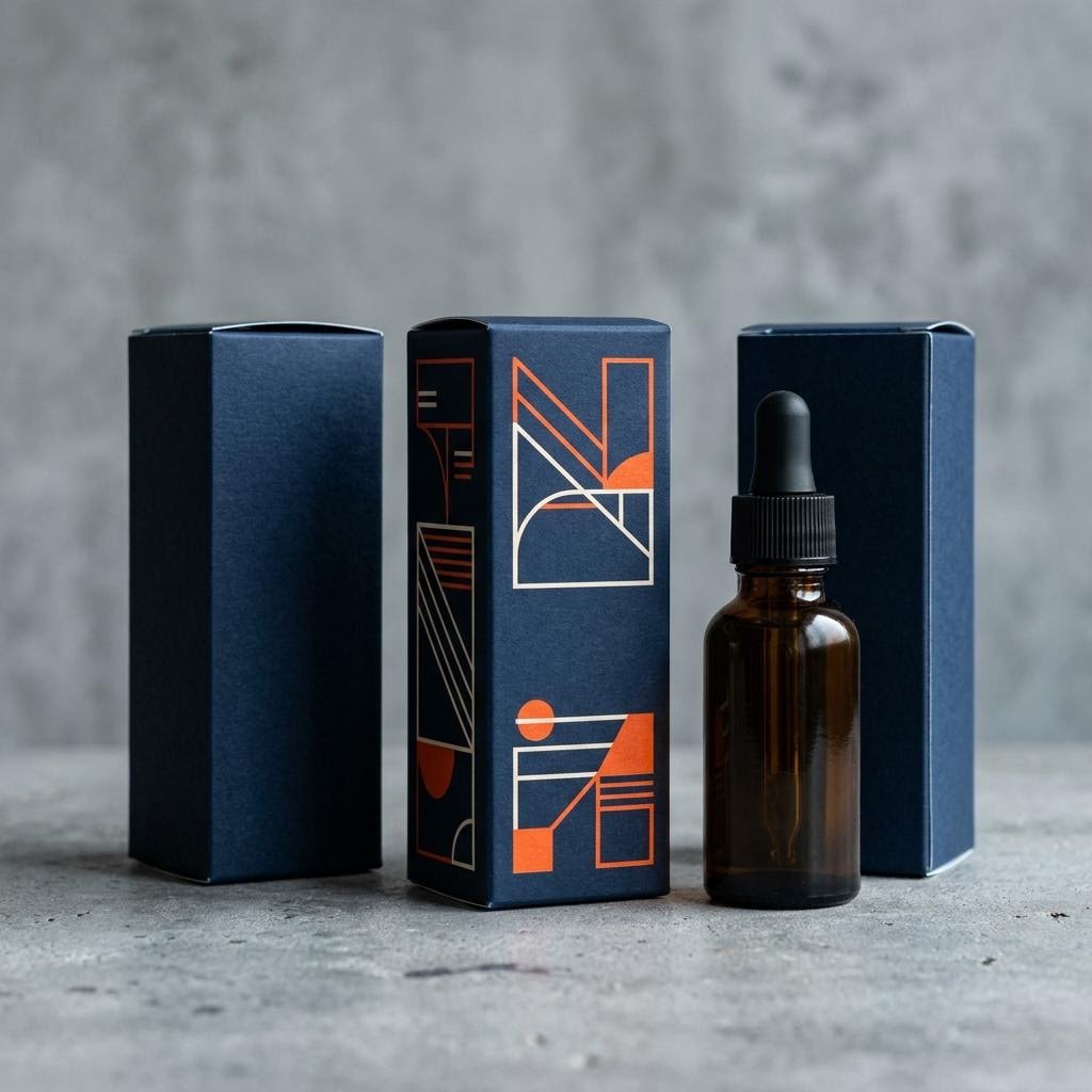 Custom Beard Oil Boxes custom packaging