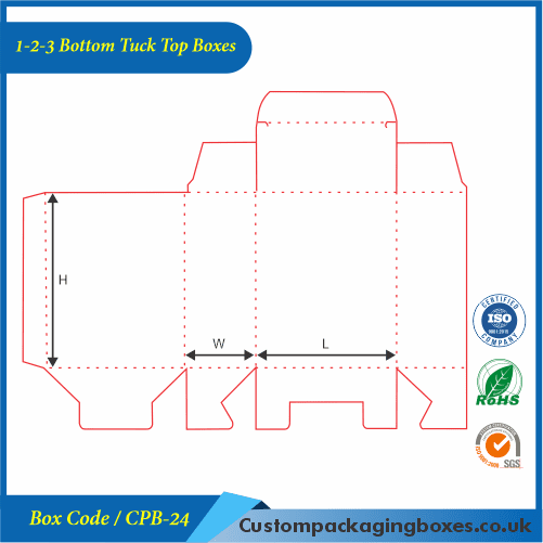 1-2-3 Bottom Tuck Top Boxes
