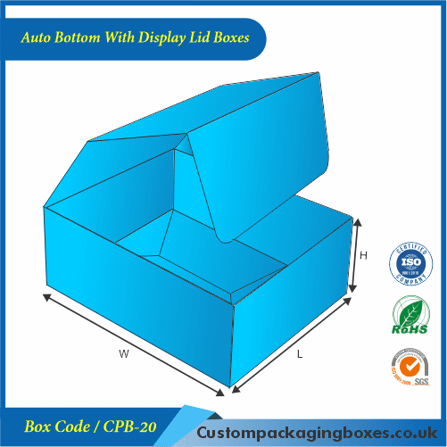 Auto Bottom Boxes with Display Lid