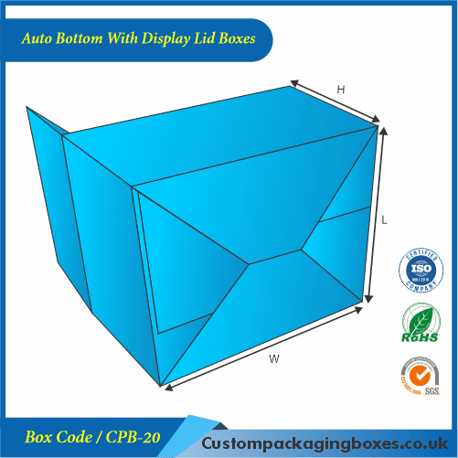 Auto Bottom Boxes with Display Lid