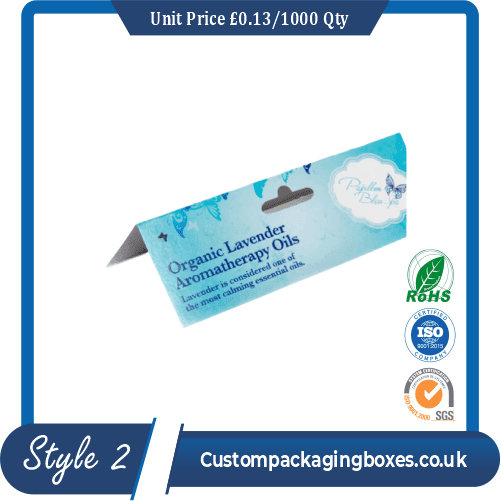 Backing Card Printing