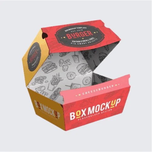 Branded Burger Boxes