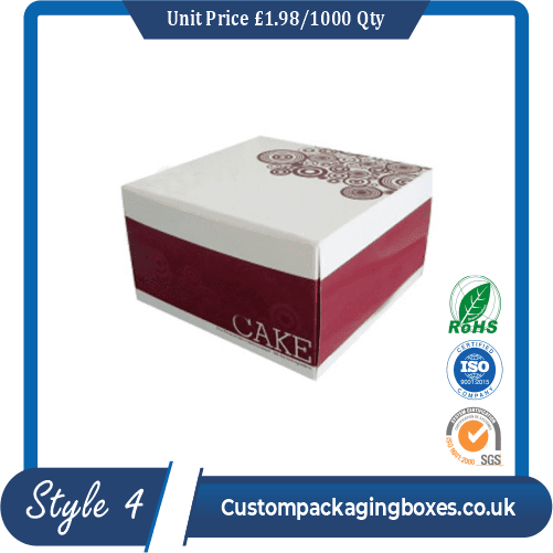 Cake Gift Box with Lid