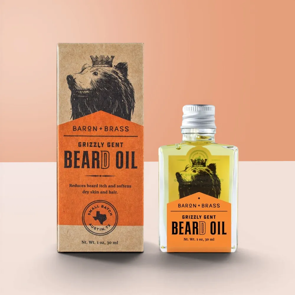 Custom Beard Oil Boxes
