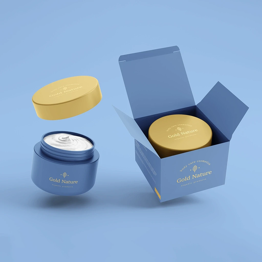Custom Beauty Cream Box Printing