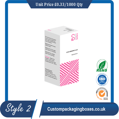 Eye Drops Packaging Boxes