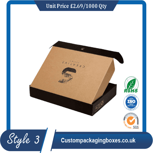 Kraft Logo Shipping Boxes