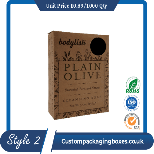 Printed Kraft Apparel Packaging Boxes