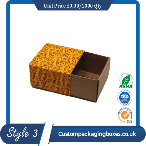 Printed Kraft Apparel Packaging Boxes