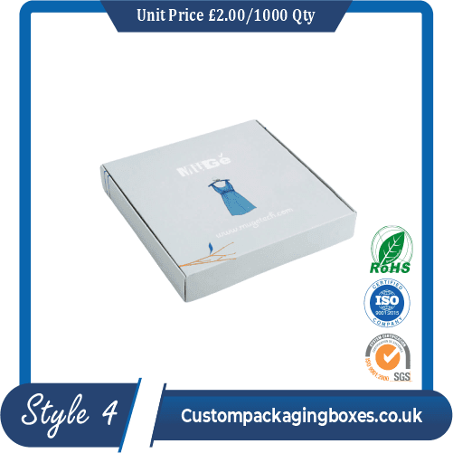 Printed Kraft Apparel Packaging Boxes