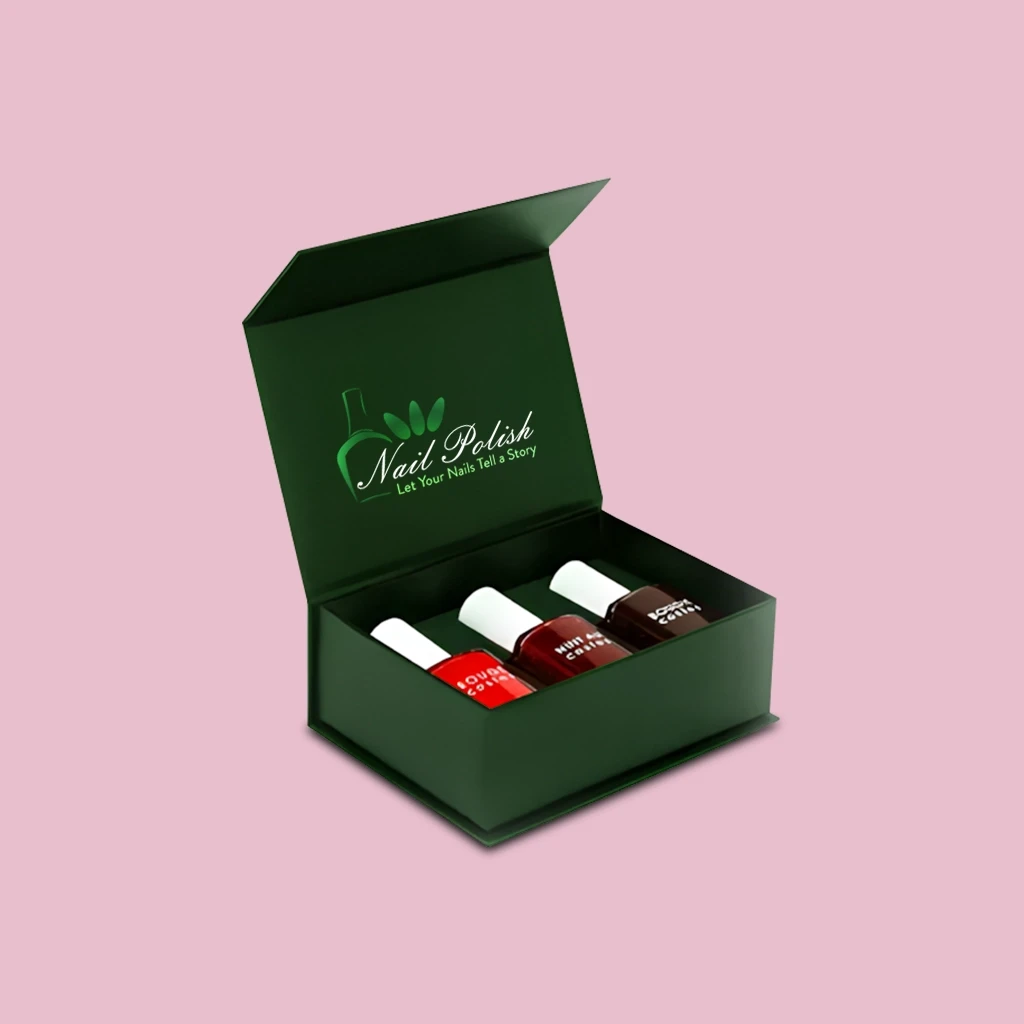 Printed Nail Polish Packaging Boxes