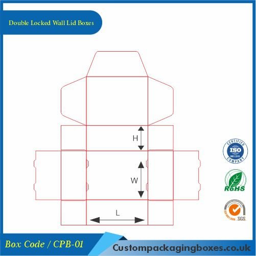 Double Locked Wall Lid Boxes