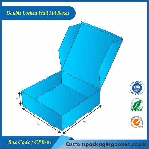 Double Locked Wall Lid Boxes