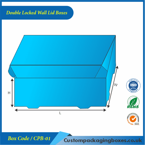 Double Locked Wall Lid Boxes