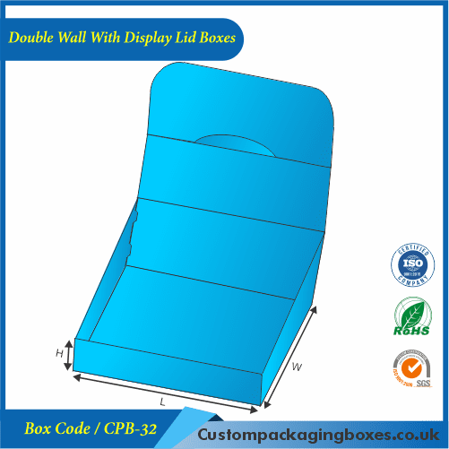 Double Wall With Display Lid Boxes