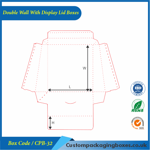 Double Wall With Display Lid Boxes