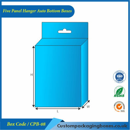 Five Panel Hanger Auto Bottom Boxes
