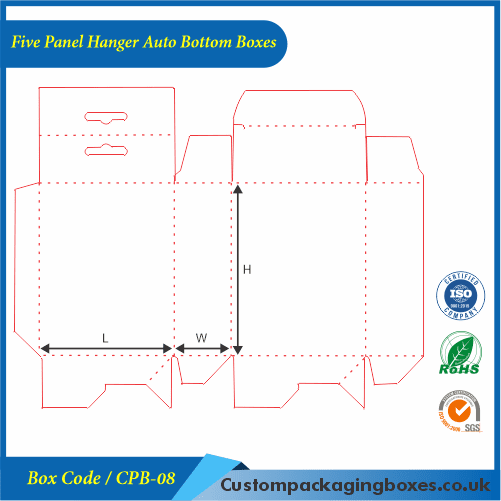 Five Panel Hanger Auto Bottom Boxes