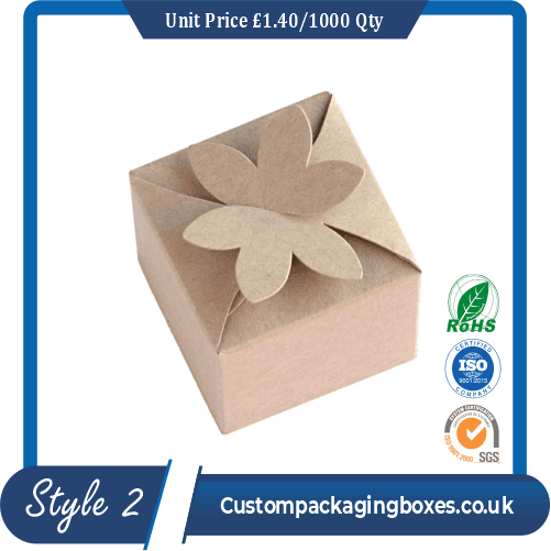 Gift Box With Flower Clasp
