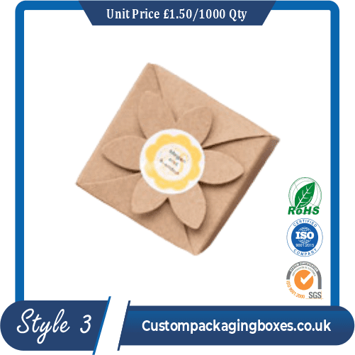 Gift Box With Flower Clasp