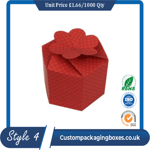 Gift Box With Flower Clasp