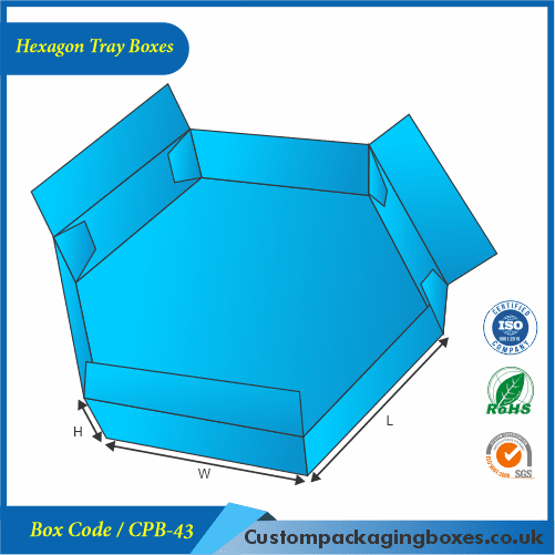 Hexagon Tray Boxes