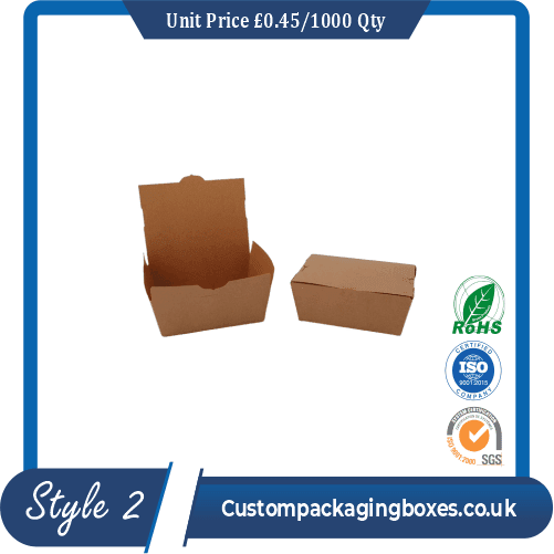 Kraft Tuck Top Boxes