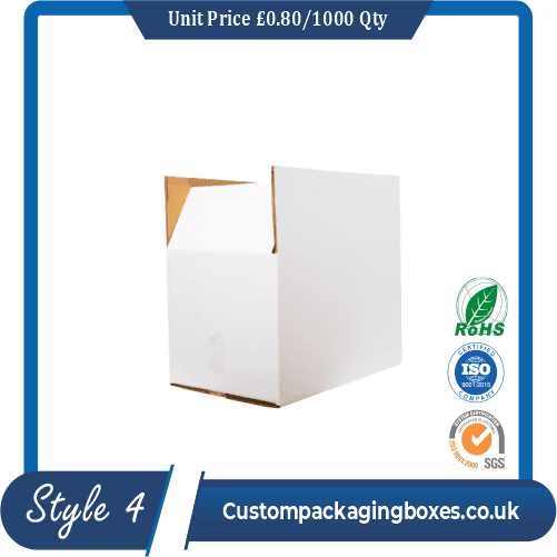 White Kraft Packaging Boxes