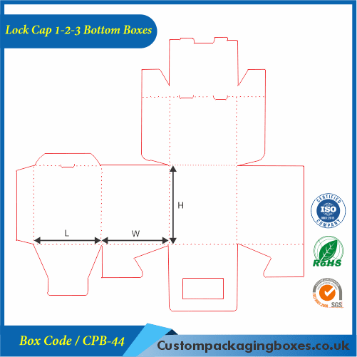Lock Cap 1-2-3 Bottom Boxes