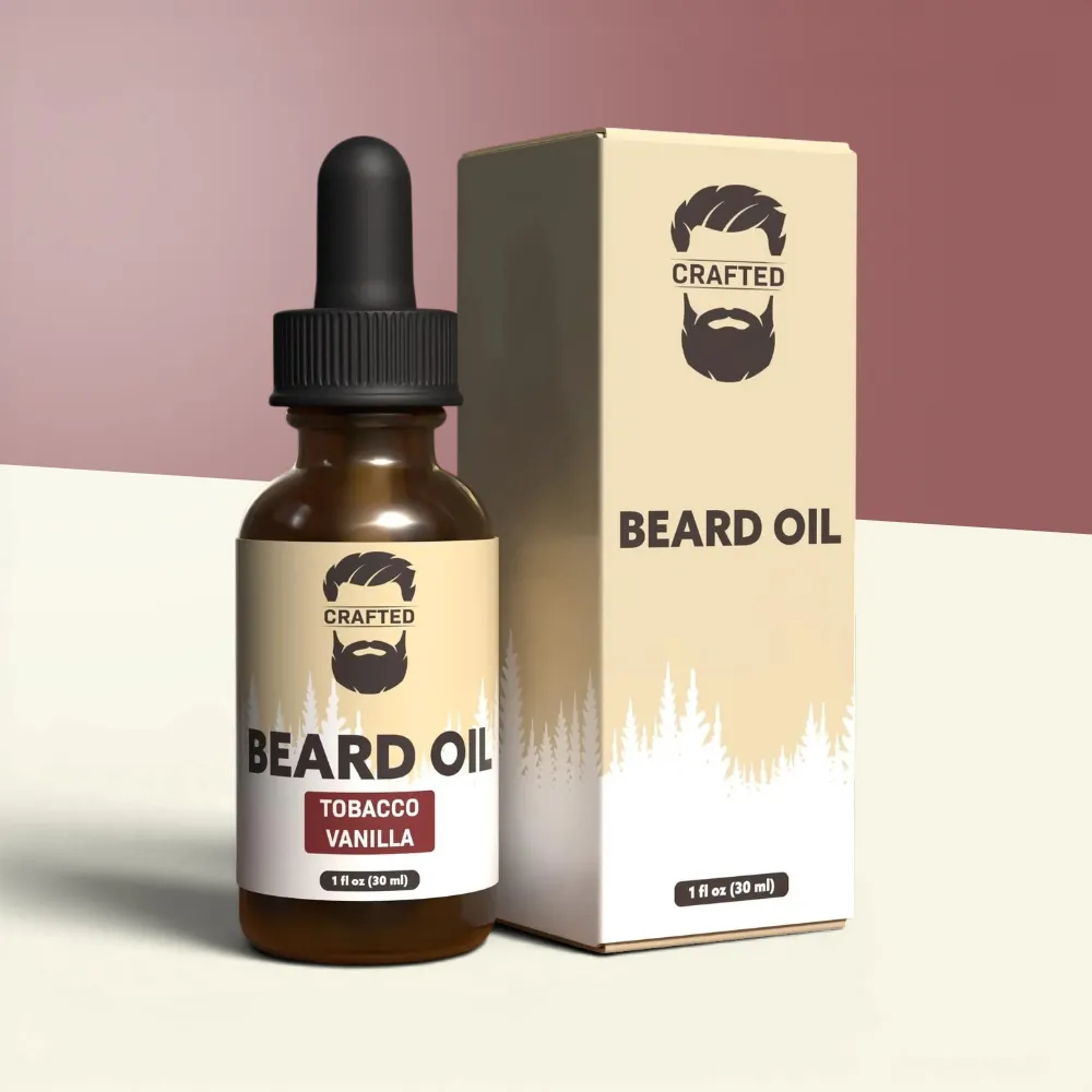 Custom Beard Oil Boxes