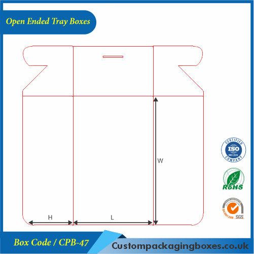 Open Ended Tray Boxes