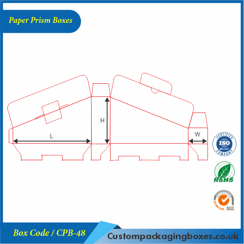 Paper Prism Boxes