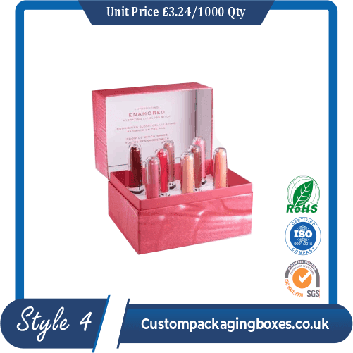 Printed Lip Gloss Packaging Boxes