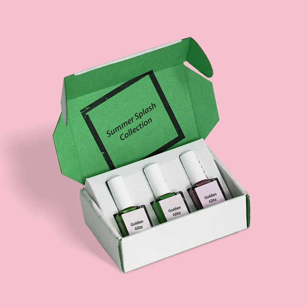 Printed Nail Polish Packaging Boxes