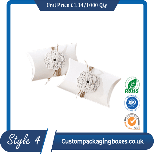 White Pillow Boxes