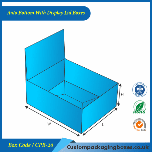Auto Bottom Boxes with Display Lid
