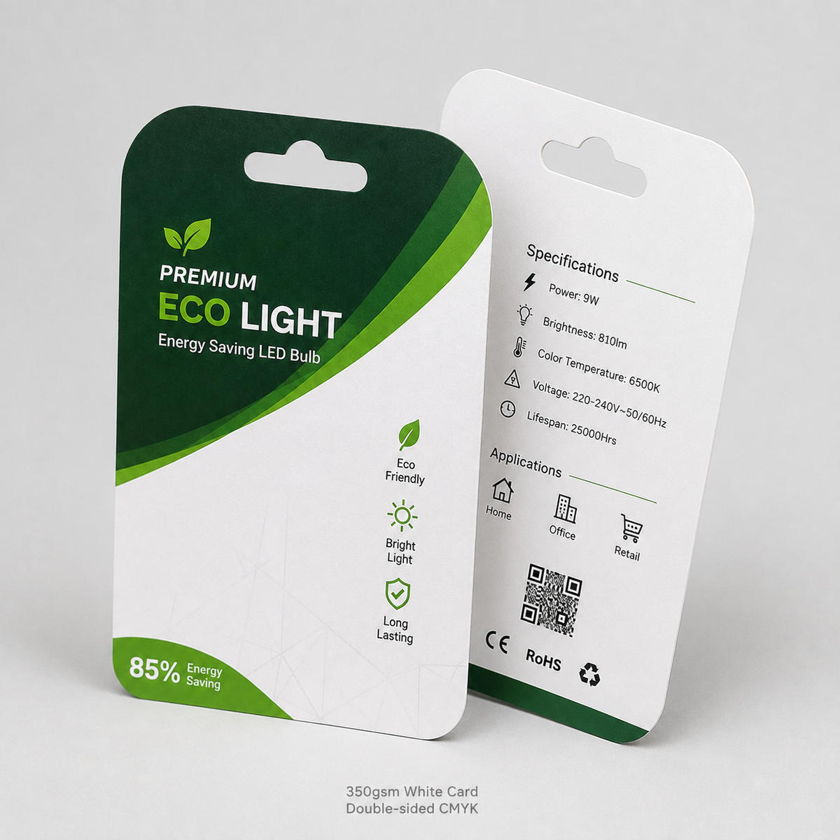 Backing Card Printing view 3