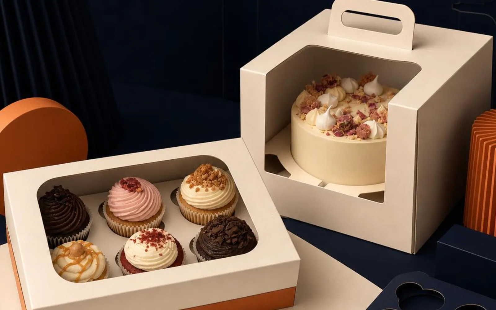 Cupcake and Cake Boxes: Keeping Delicate Bakes Perfect in Transit