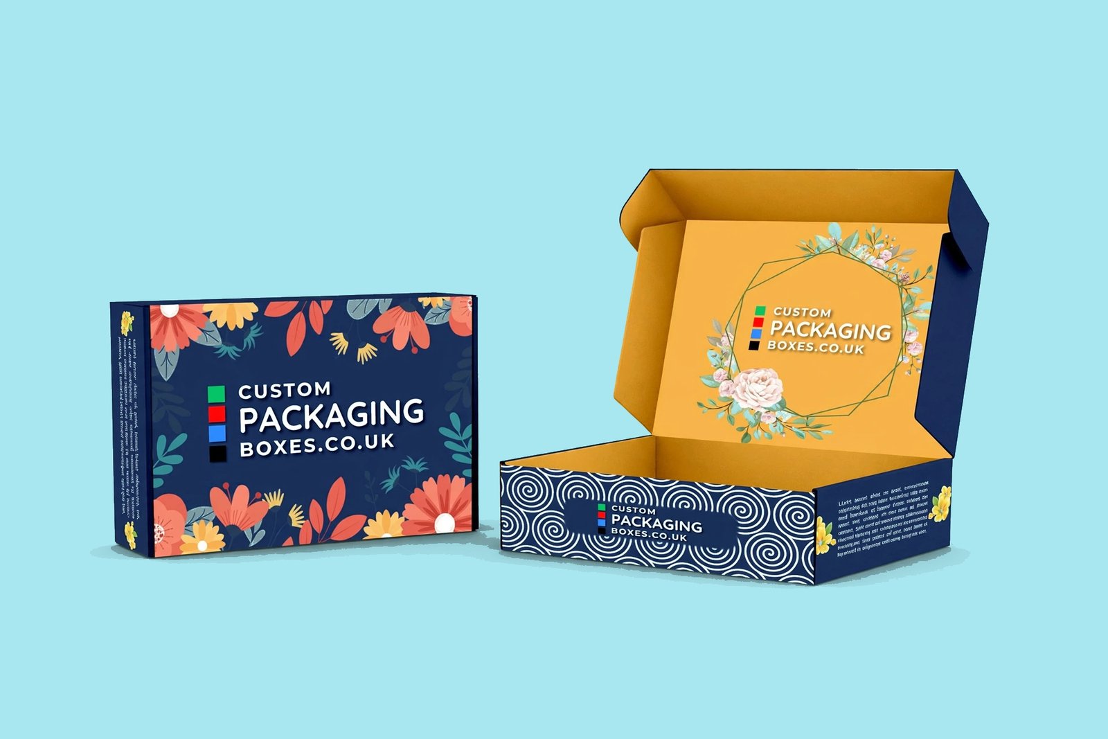 Custom Printed Mailer Boxes UK | Branded E-Commerce Packaging