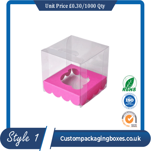 Clear Cupcake Box