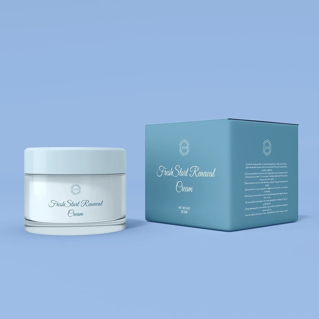 Custom Beauty Cream Box Printing