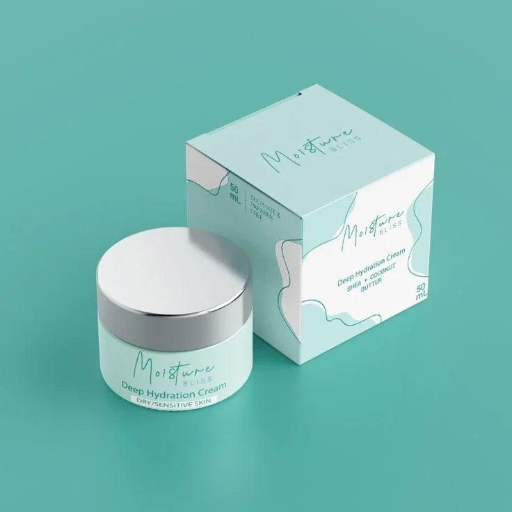 Printed Cream Packaging Boxes