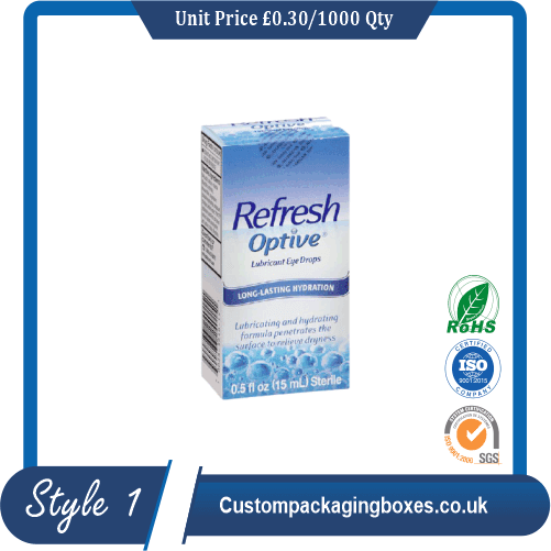 Eye Drops Packaging Boxes