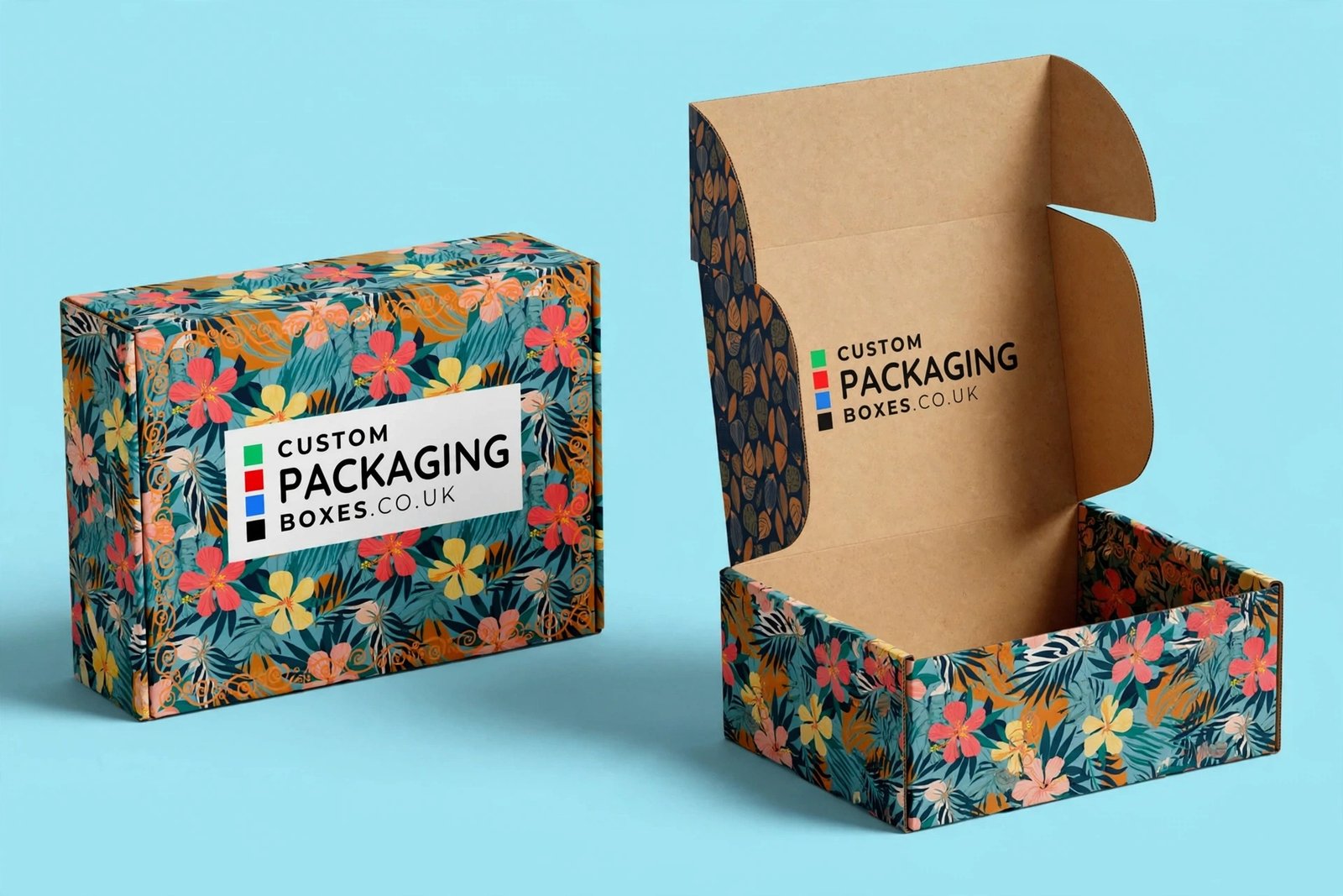 Custom Printed Mailer Boxes UK | Branded E-Commerce Packaging