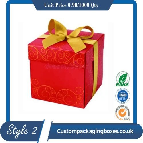 Square Gift Box With Lid