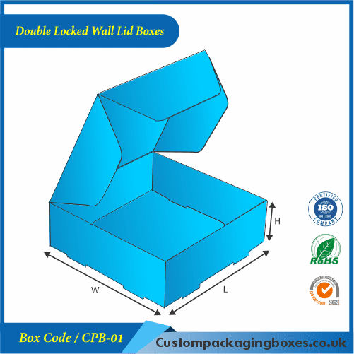 Double Locked Wall Lid Boxes