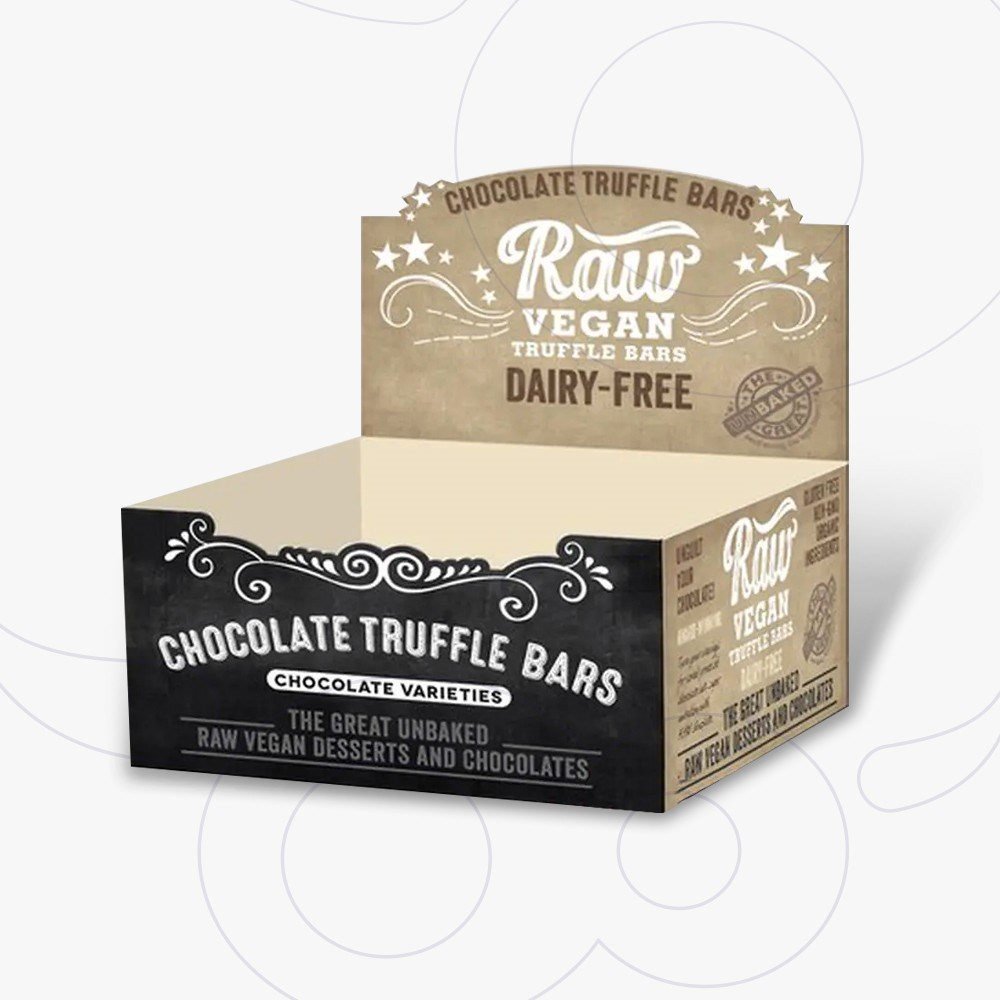 Custom Printed Kraft Display Boxes