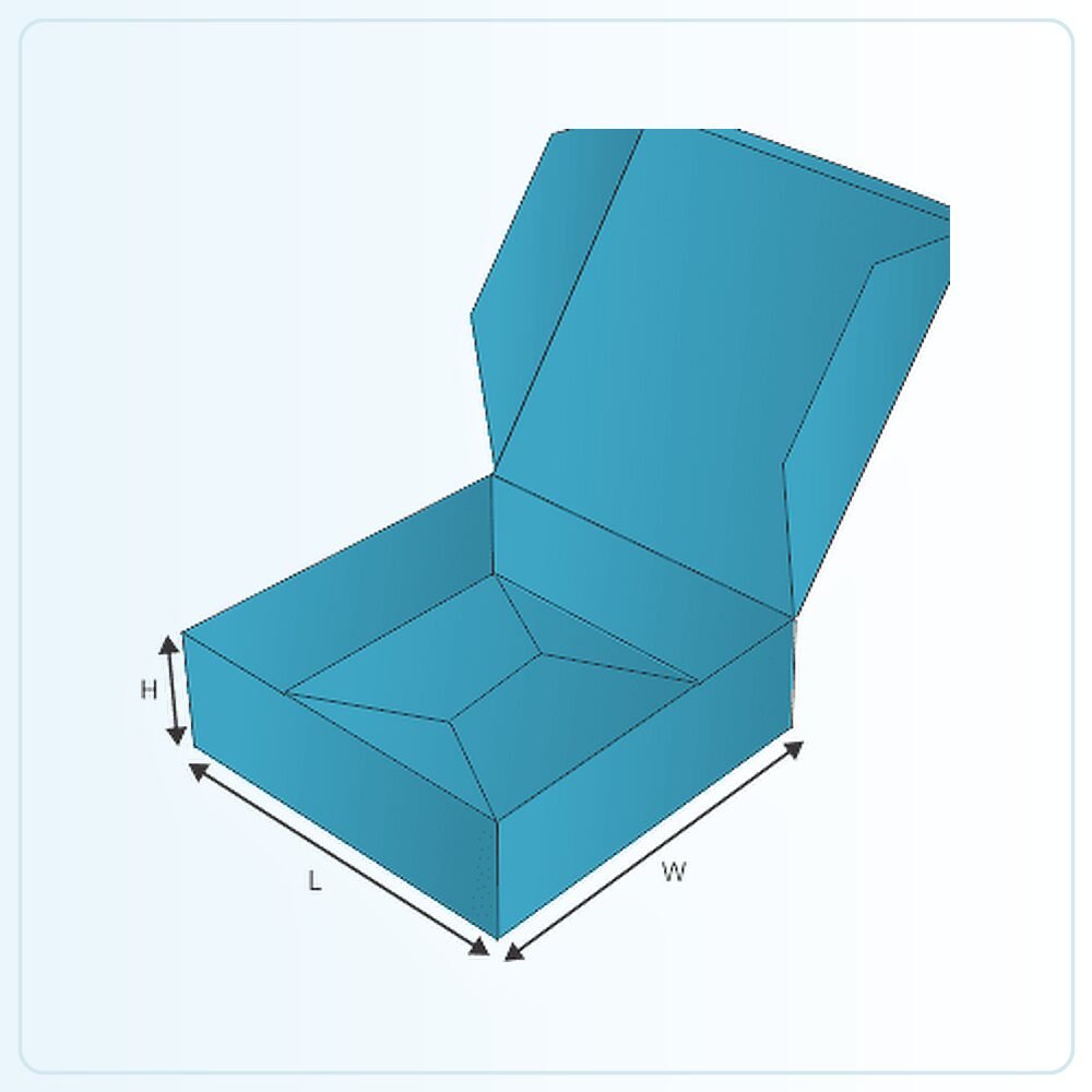 1-2-3 Bottom Display Lid Boxes