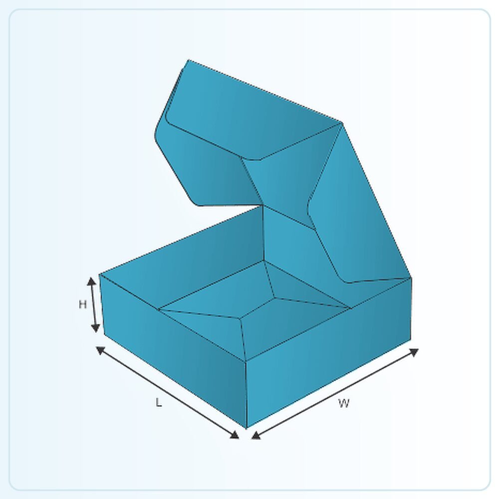 1-2-3 Bottom Display Lid Boxes
