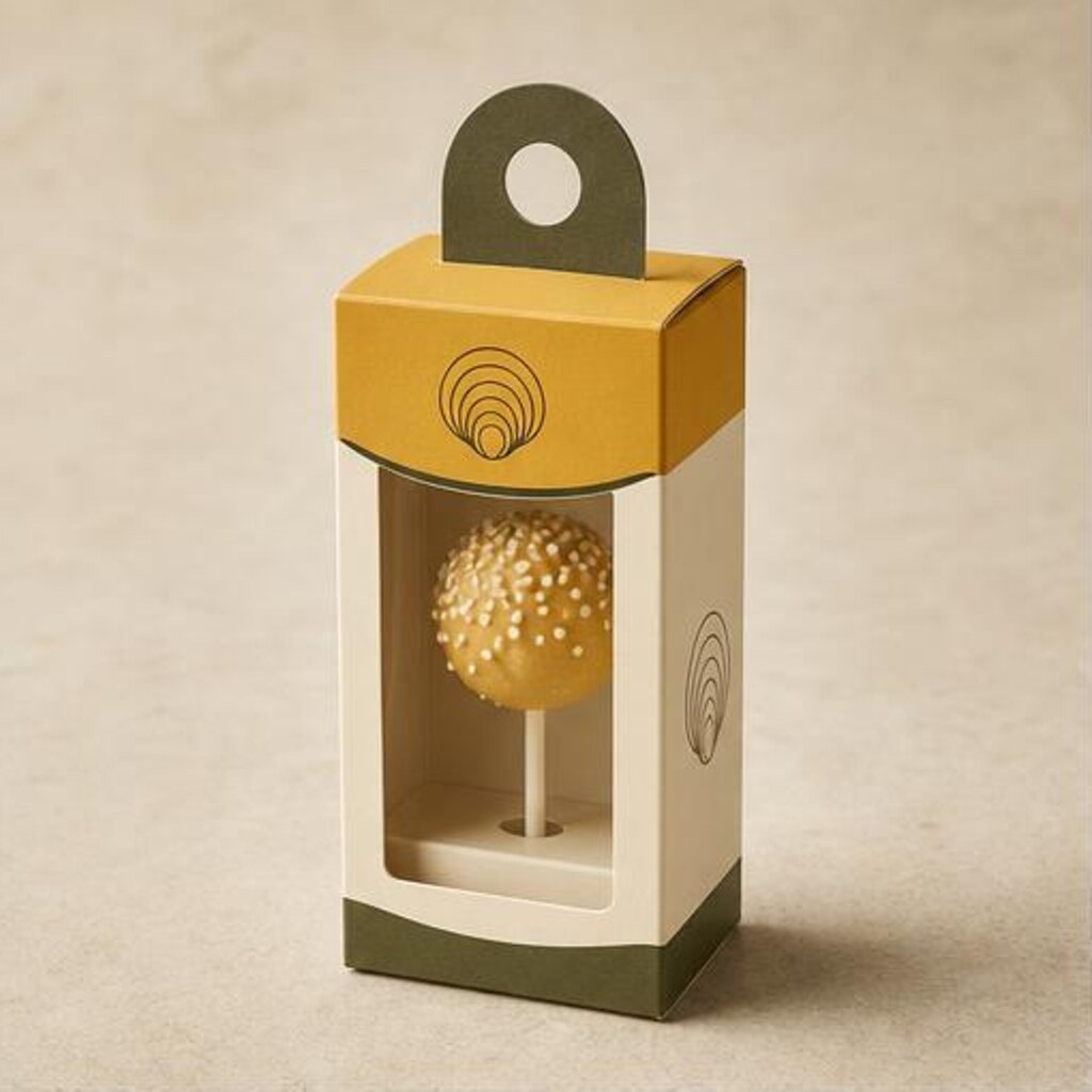 Box for a Single Cake Pop